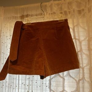 Brown Stylish Shorts/Skirt